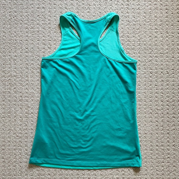 Nike Pro Dri-Fit Teal and Pink Tank - Picture 4 of 6